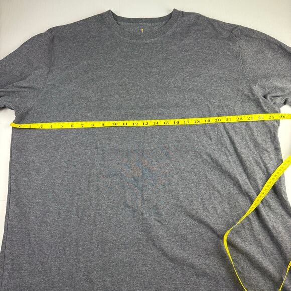 Carhartt Shirt Mens XL Gray Loose Fit Large Spellout Long Sleeve Casual Workwear - Picture 3 of 5